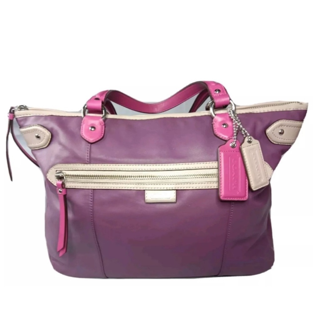 Coach Daisy Spectator Leather Emma Tote